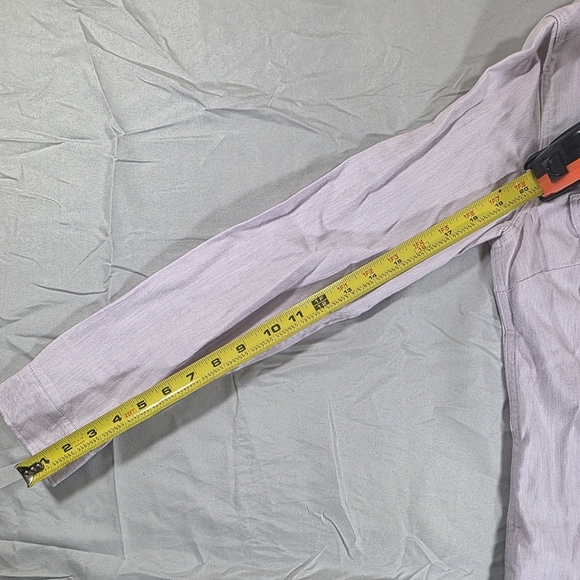 Eddie Bauer Lavender Button Down Shirt - Picture 7 of 7